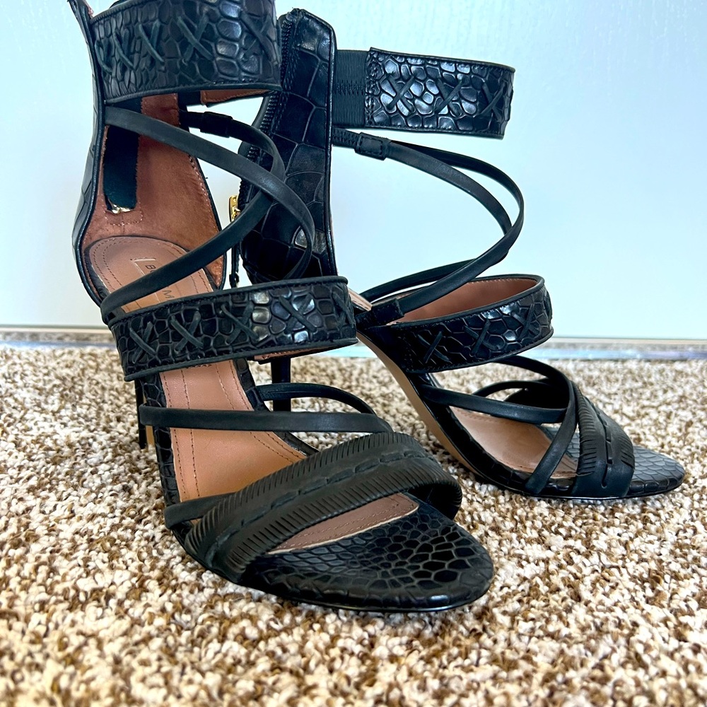 Beautiful Sexy Black Heels by BCBG Maxazria. Size 36.5…US size 6.